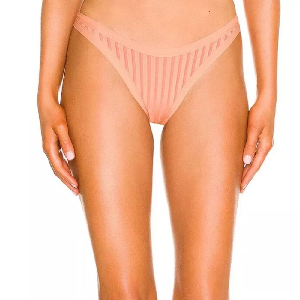 L*SPACE FOLEY BOTTOM BITSY Ribbed Bikini Bottom Women's Size XS - Picture 4 of 5